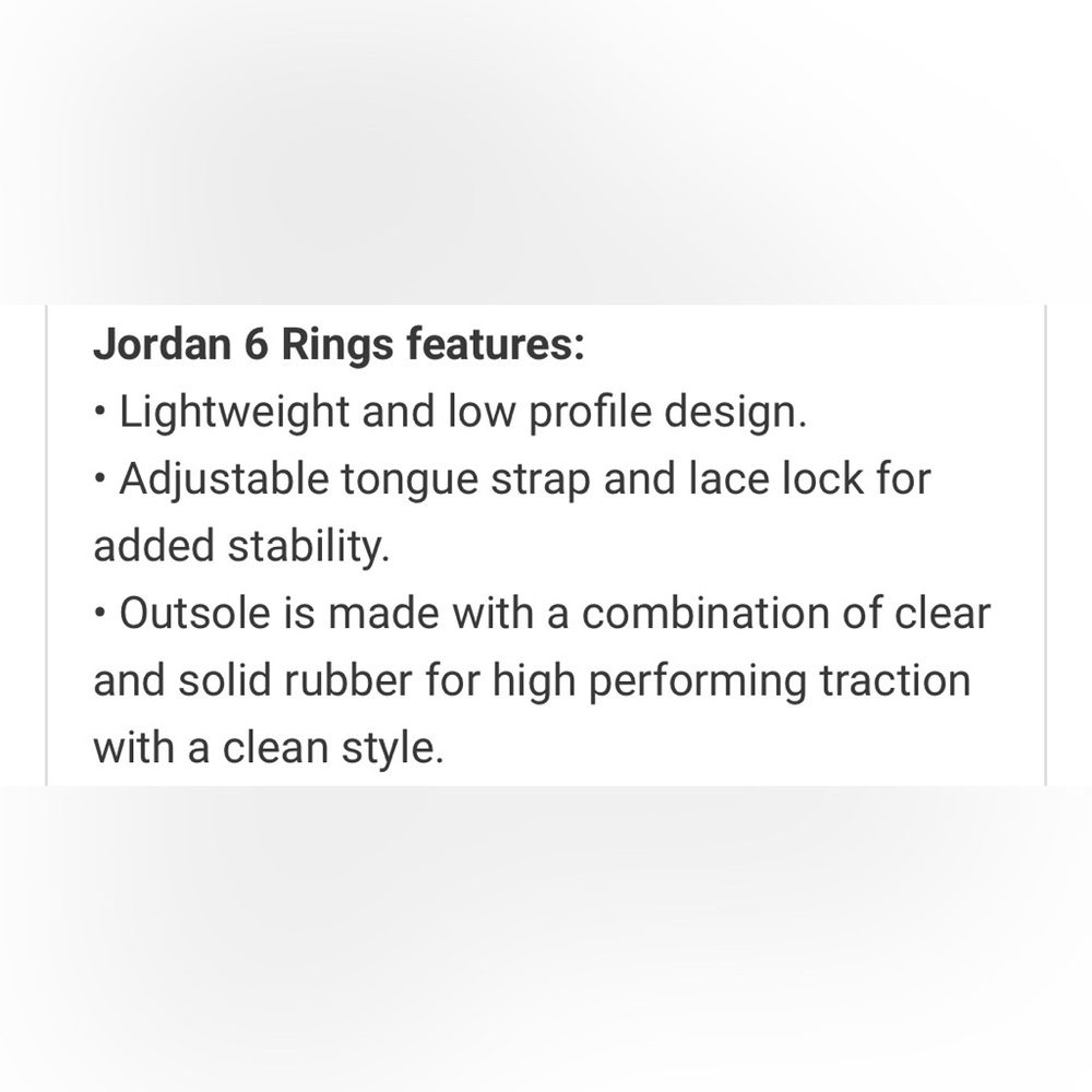 Jordan 6 Rings - Picture 12 of 14